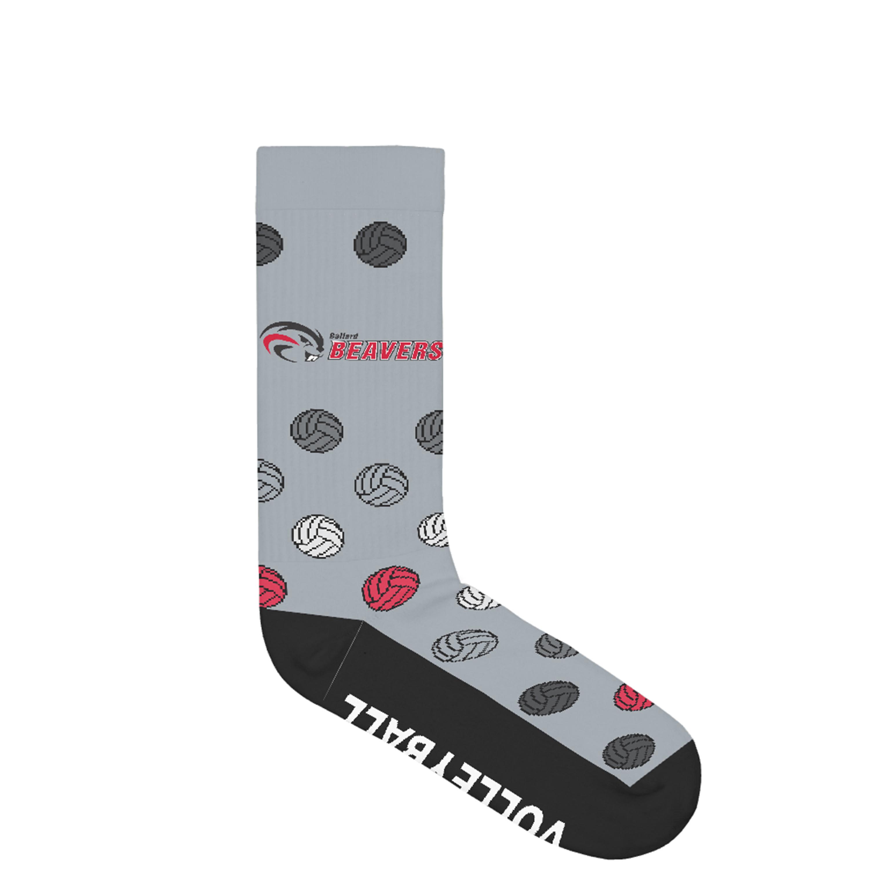 Custom Volleyball Socks - Personalized Performance for Volleyball Players - American Made 2