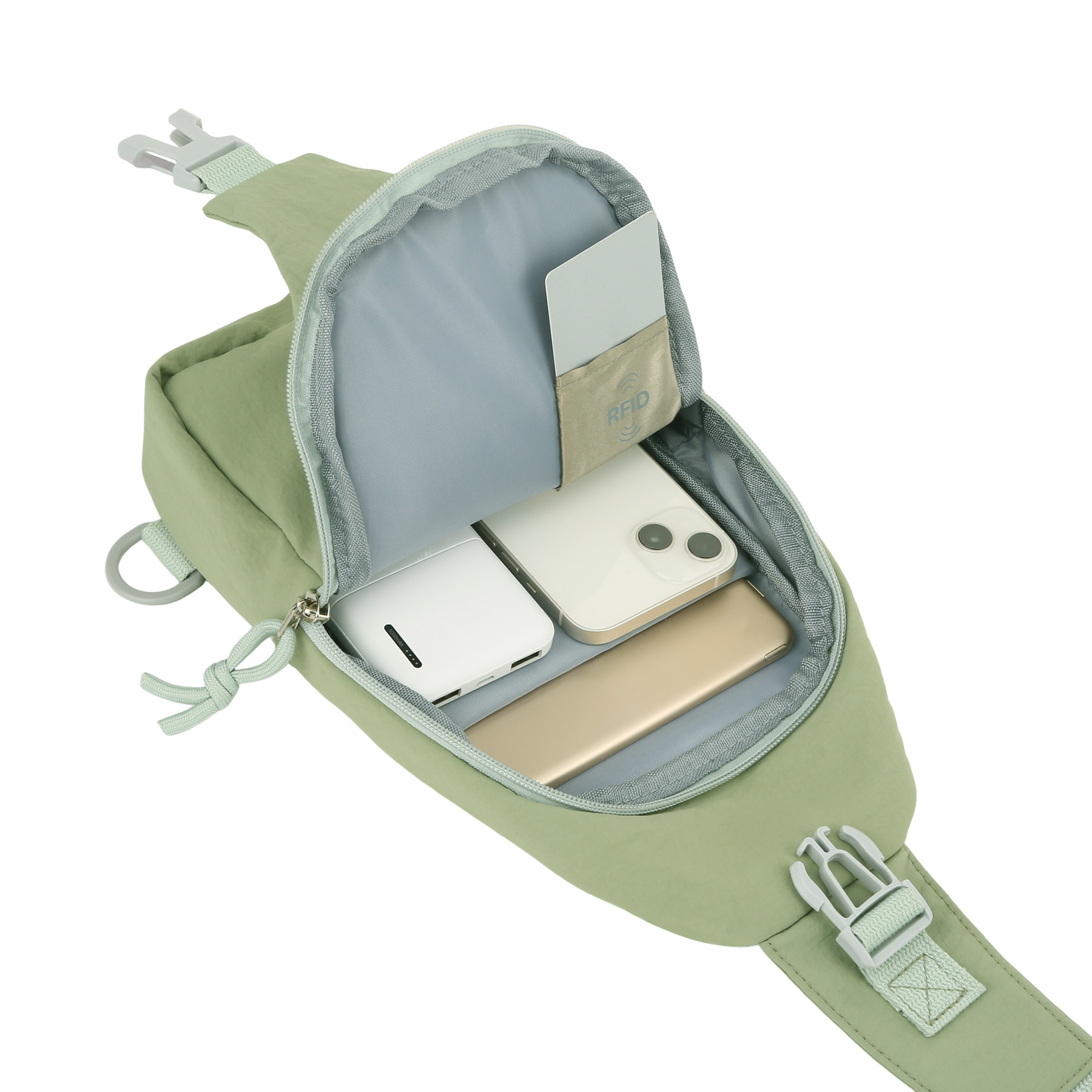 Waterproof Nylon Crossbody Sling Bag 5