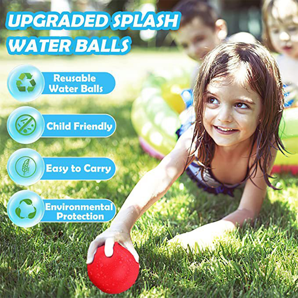 Silicone Resuable Water Balls 5