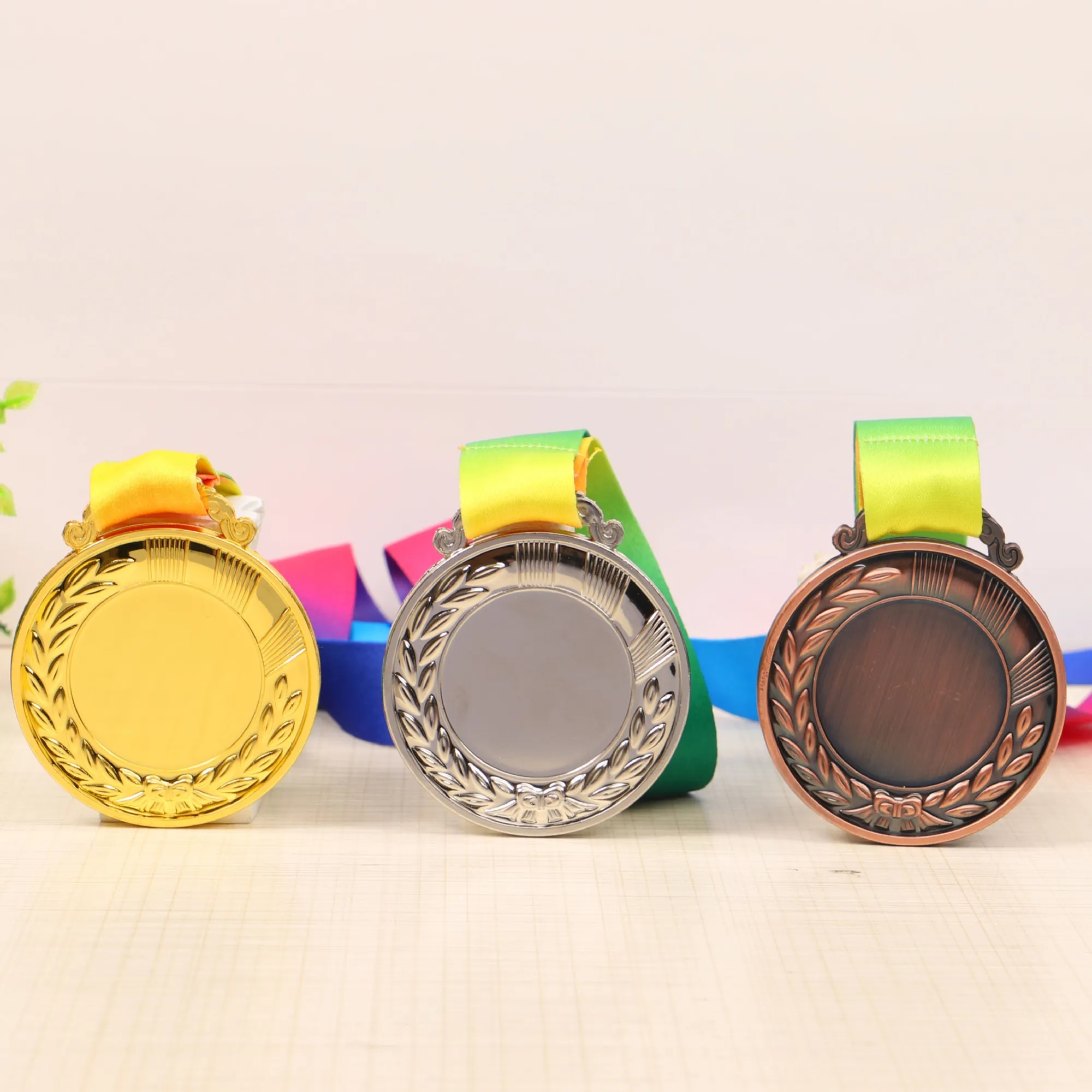 Custom Sports Medal - Marathon Award Badge with Logo 5