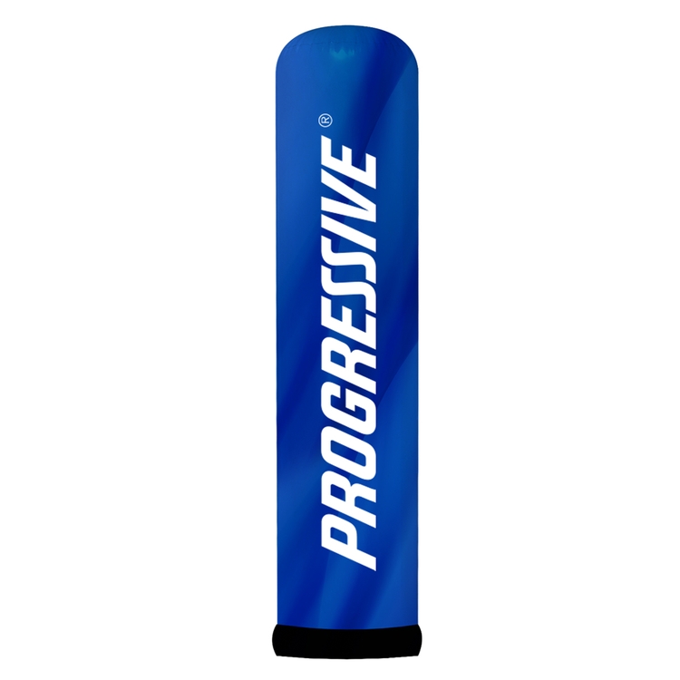 AirePin™ LED Inflatable Pillar, Totem_Blue Progressive insurance - 7.5'H 1