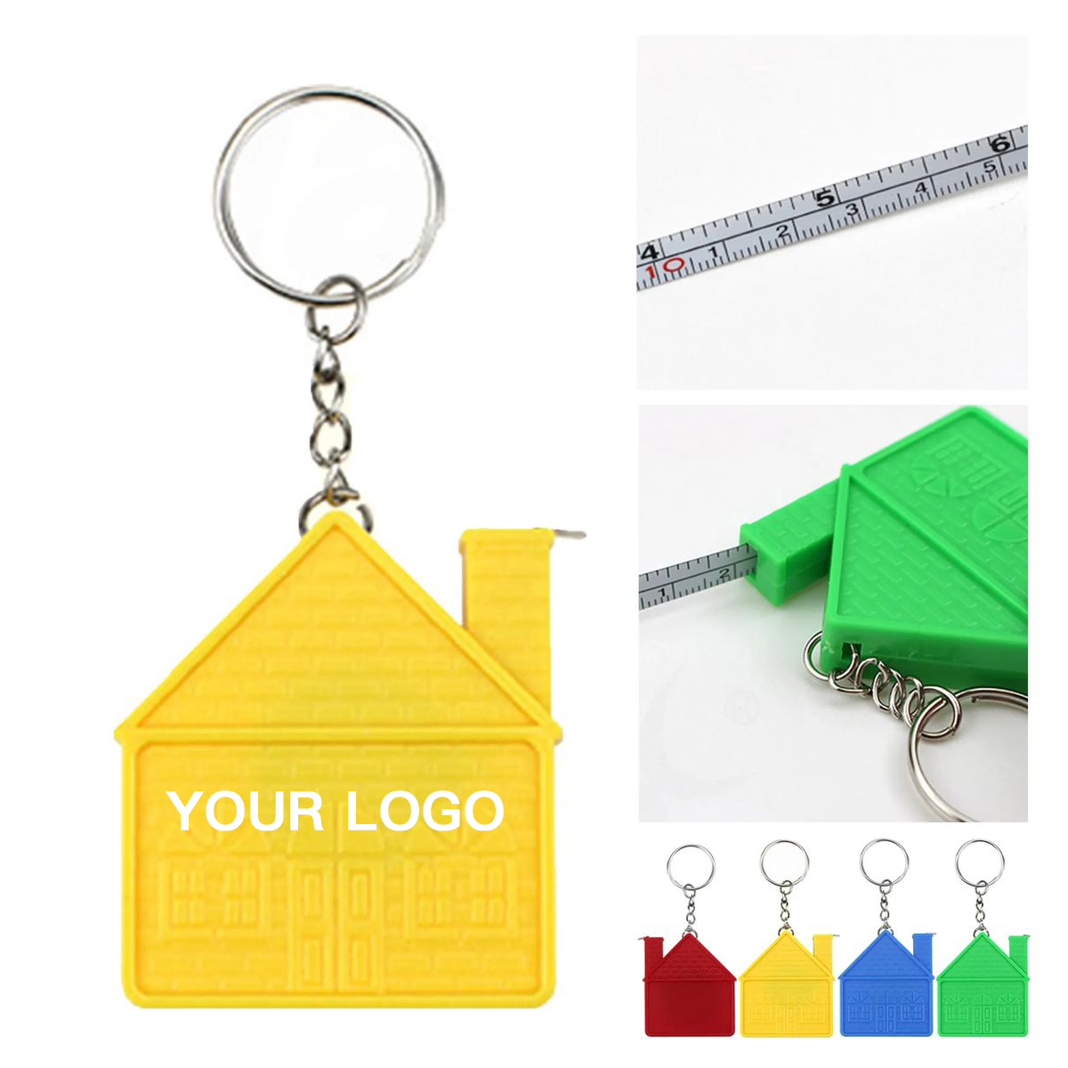ABS and Steel House Ruler with Retractable Tape 2