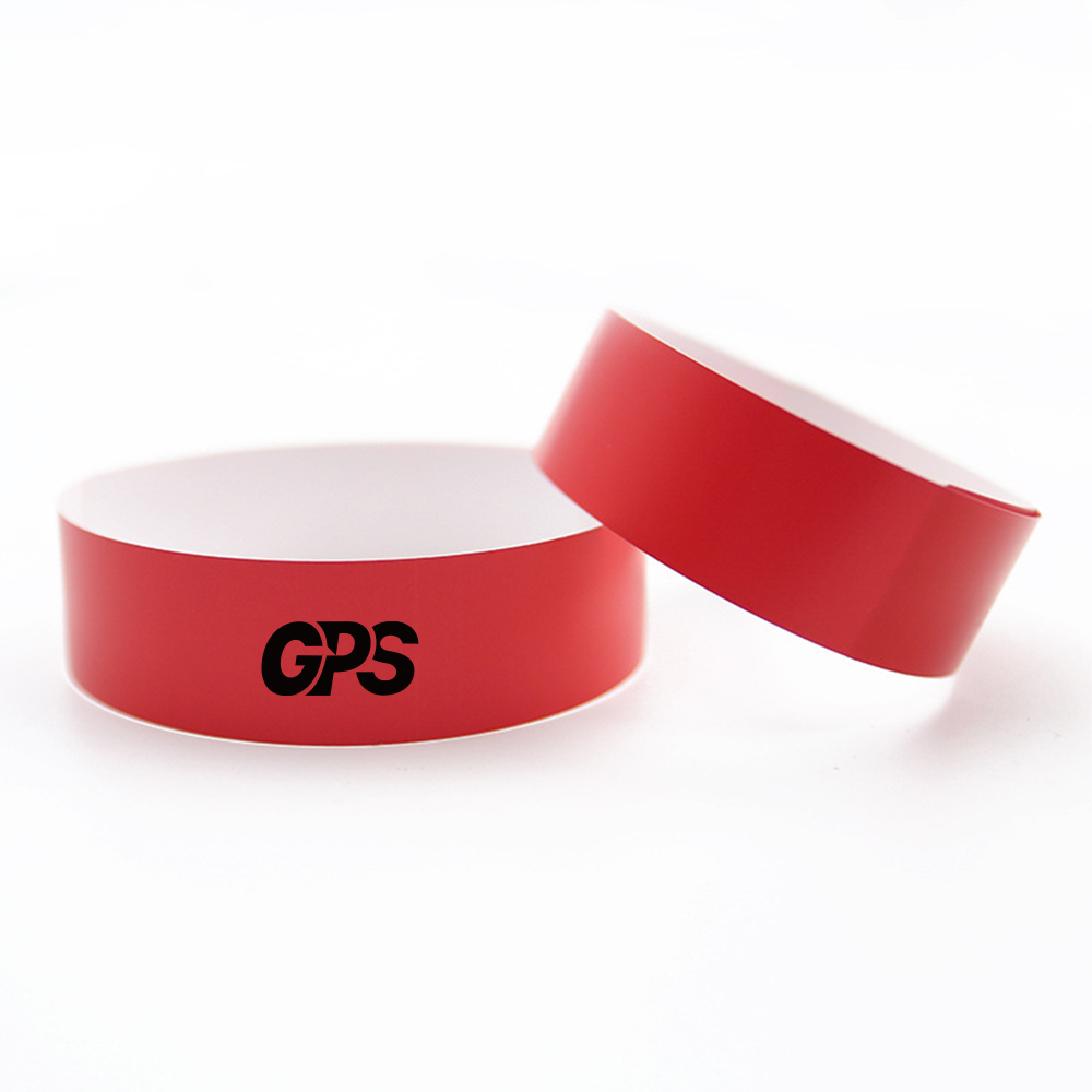 9 7/8 " Paper Bracelets Wrist Band 4