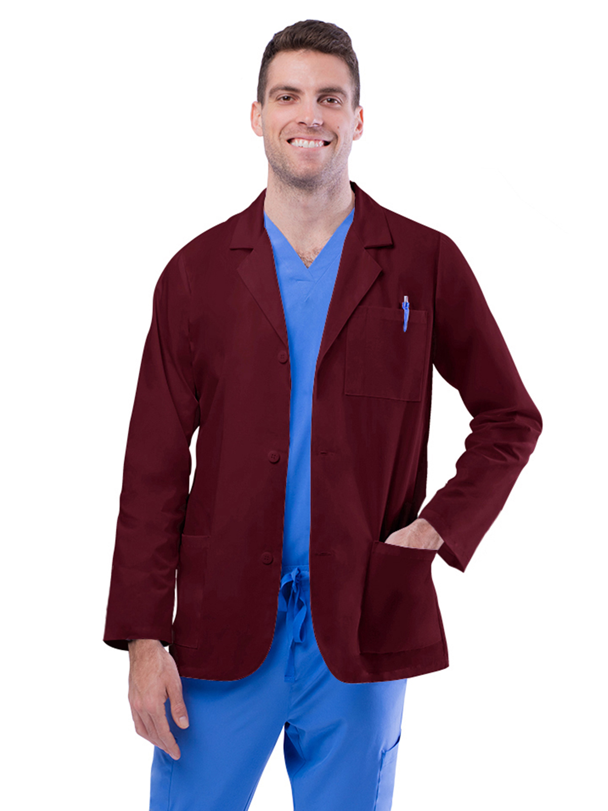 Adar - Universal - Unisex Three-Pocket 31" Consultation Lab Coat 2