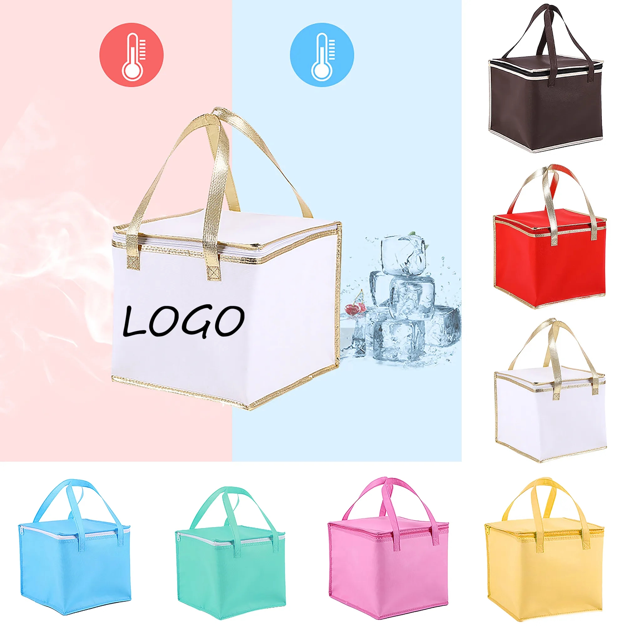Non-woven Cake Insulation Bag MOQ 100pcs