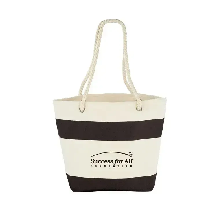 Cruising Tote Bag With Rope Handles, custom tote bag with logo imprint 1