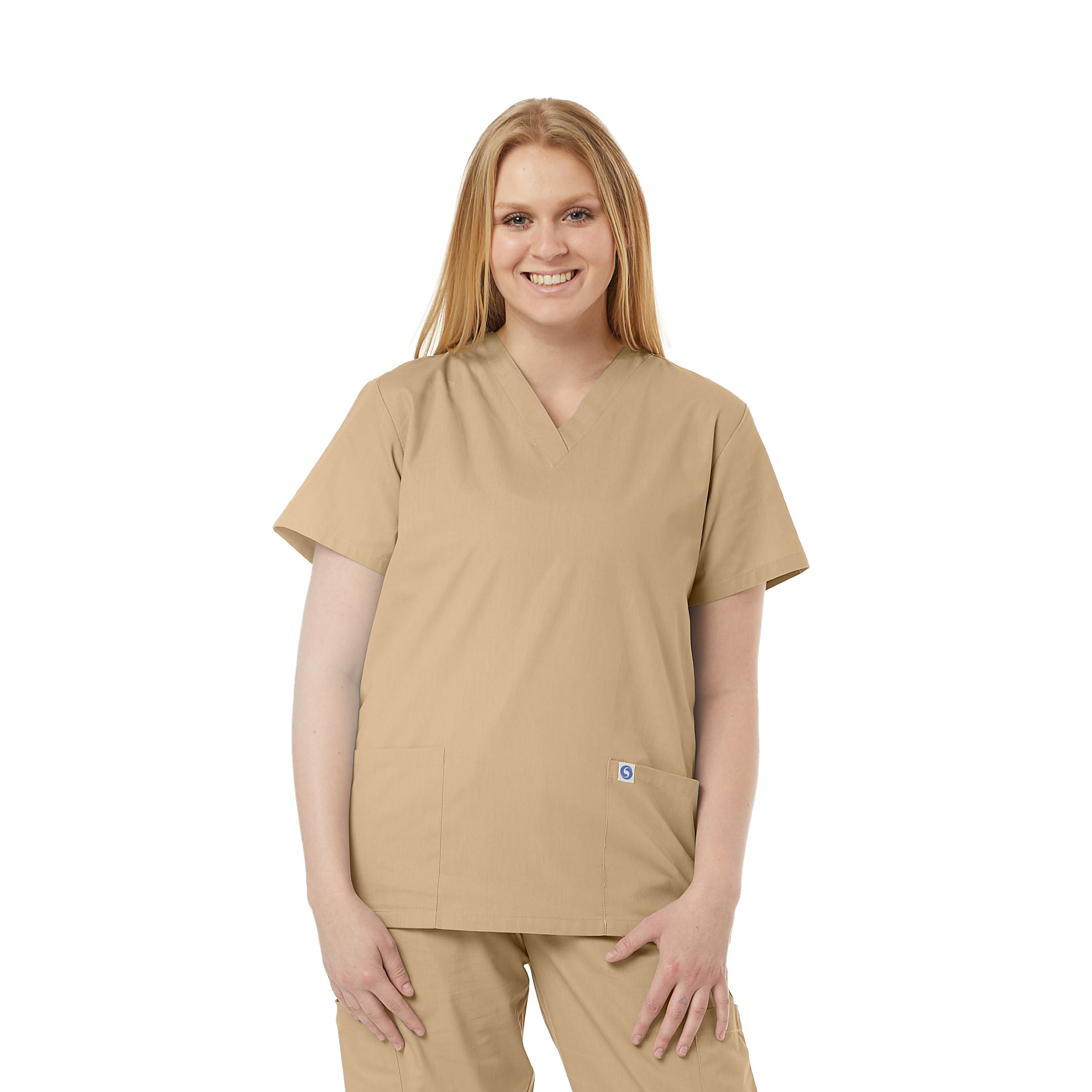 Unisex V-Neck Scrub Tunic 10
