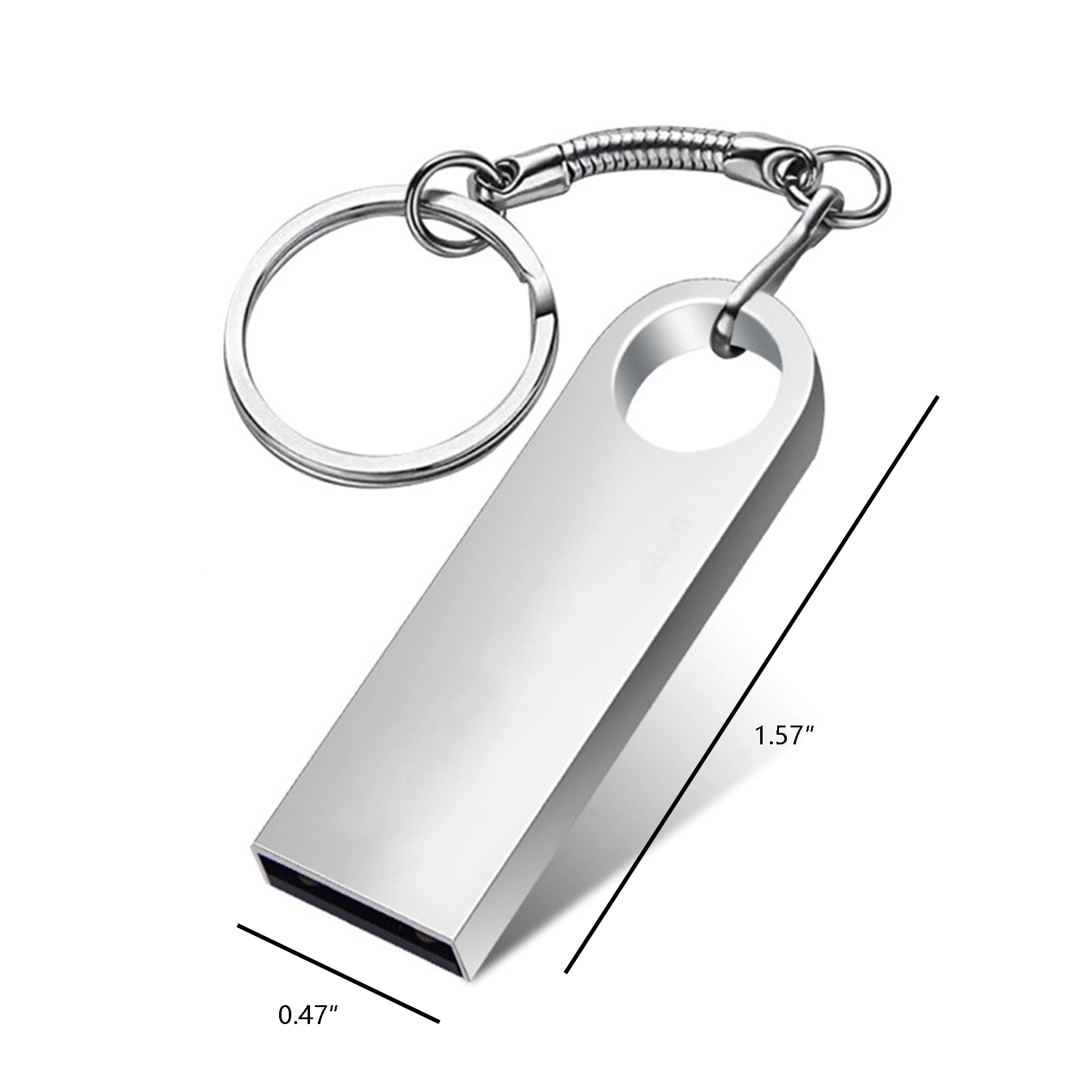 4GB USB Flash Drive with Key Chain 2
