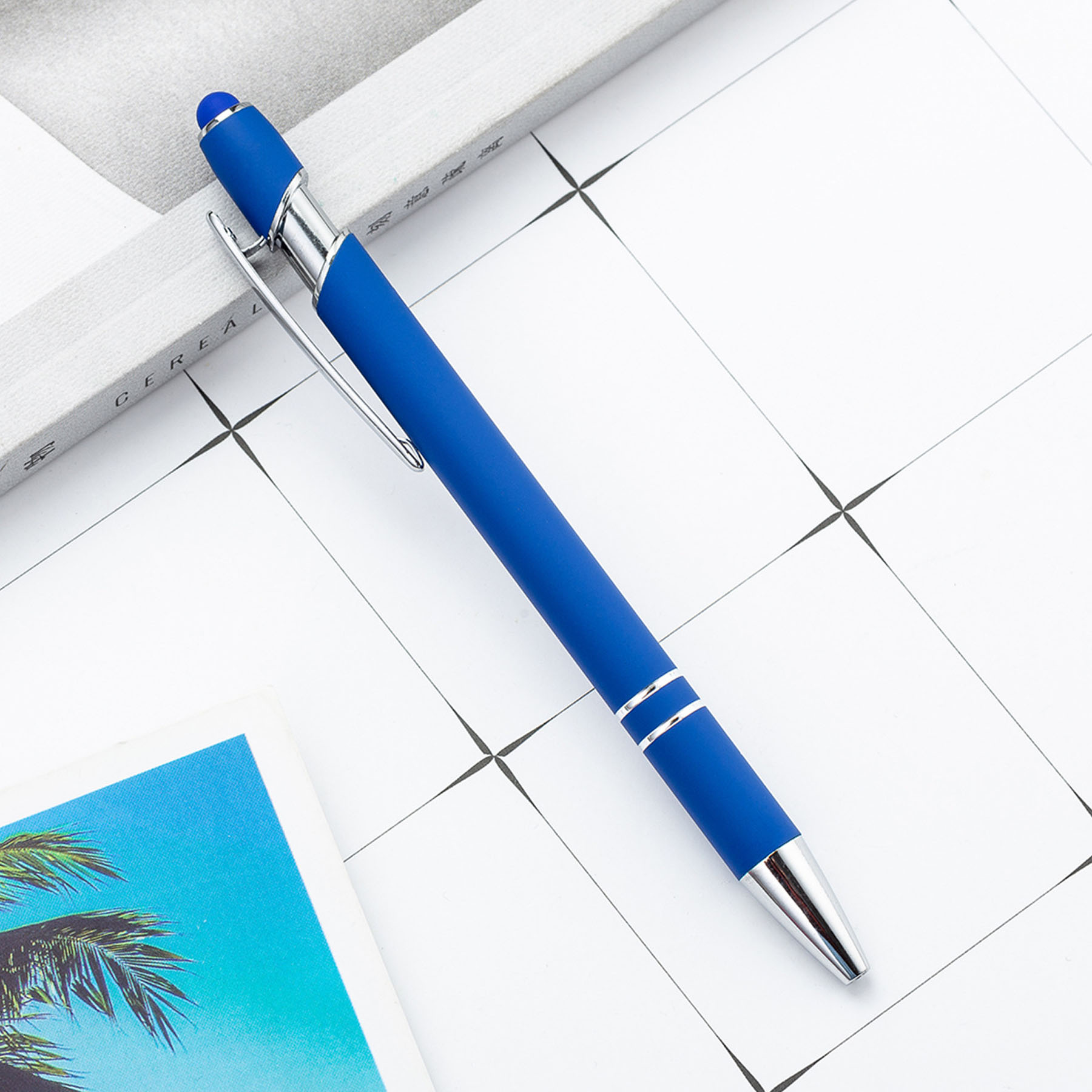 Ellipse Soft W/Stylus-Laser Engraved-Metal Pen 5