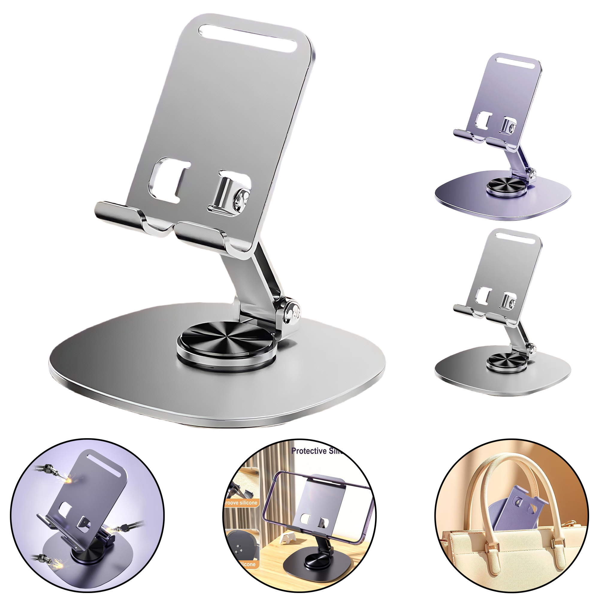 Full Metal Phone Stand Holder for Desk 2