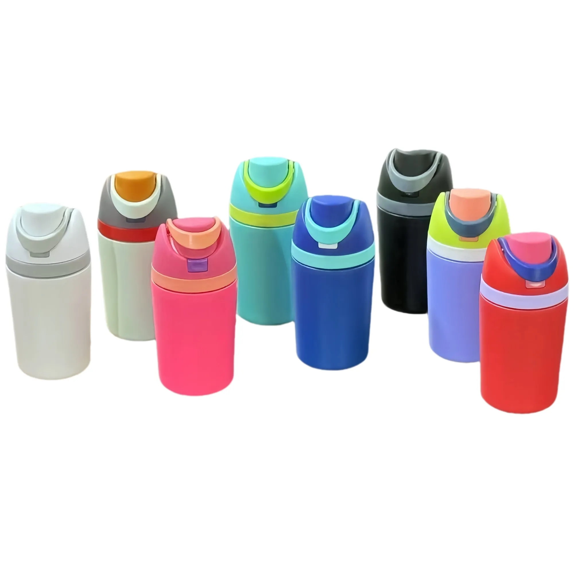 16oz Kids Insulated Water Bottle with Straw for School 9