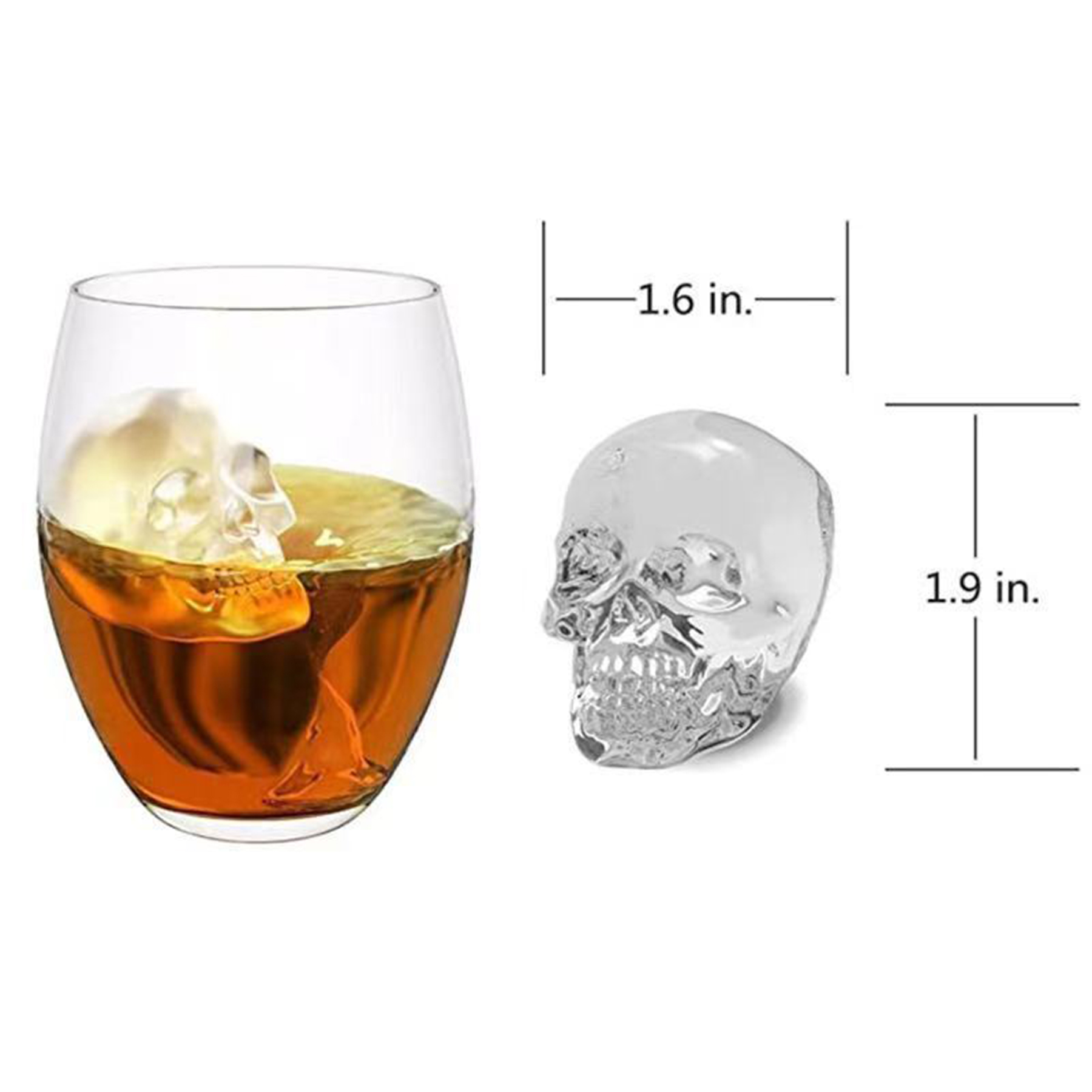 Summer Skull Ice Cube Tray 3