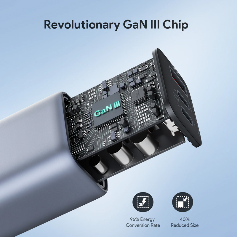 Aukey 3-Port 67W PD Wall Charger 6