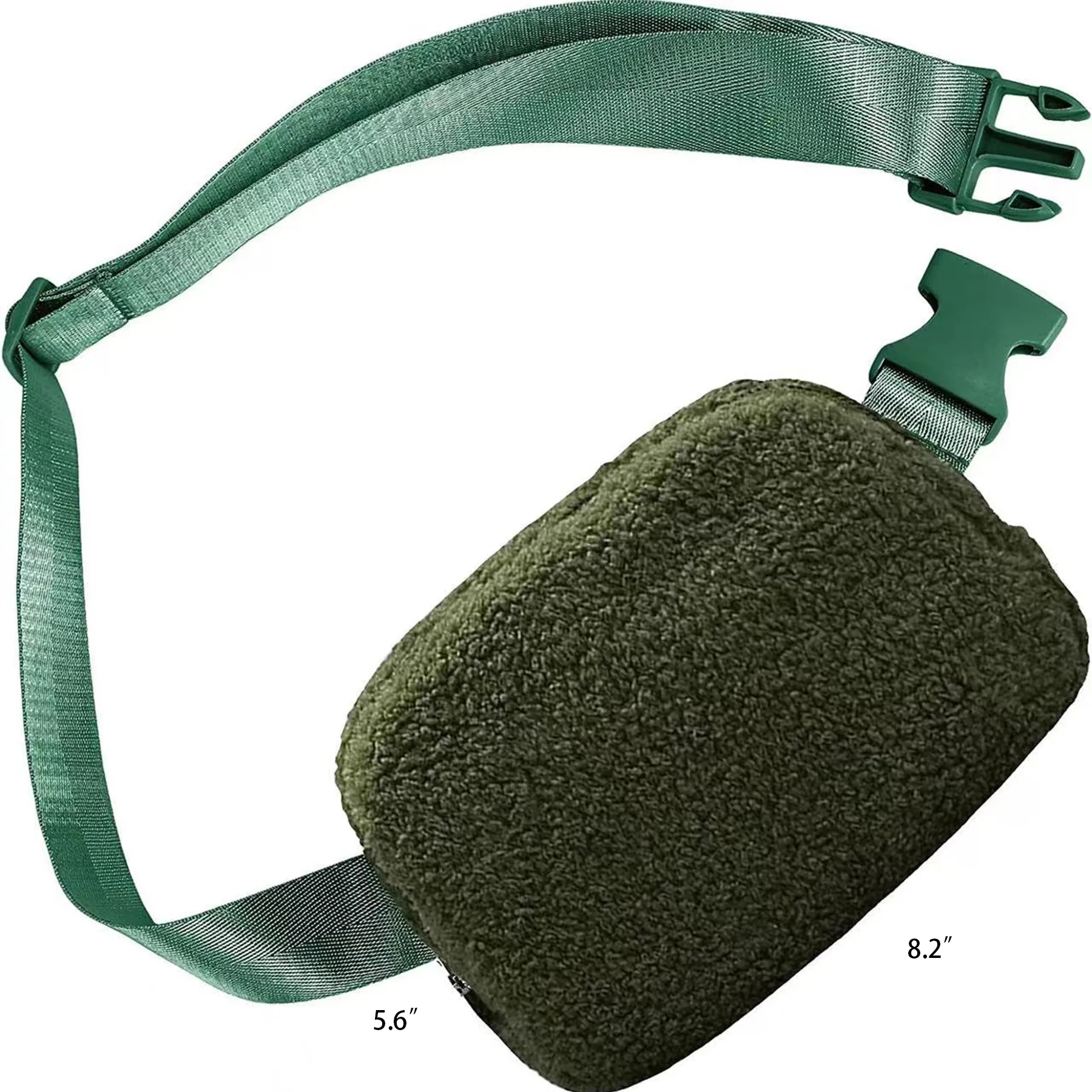 Boutique Fleece Belt Bag 3