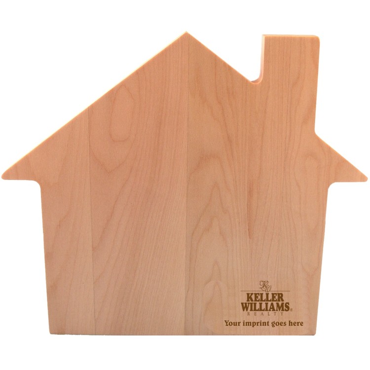 Wood Cutting Board - House 4