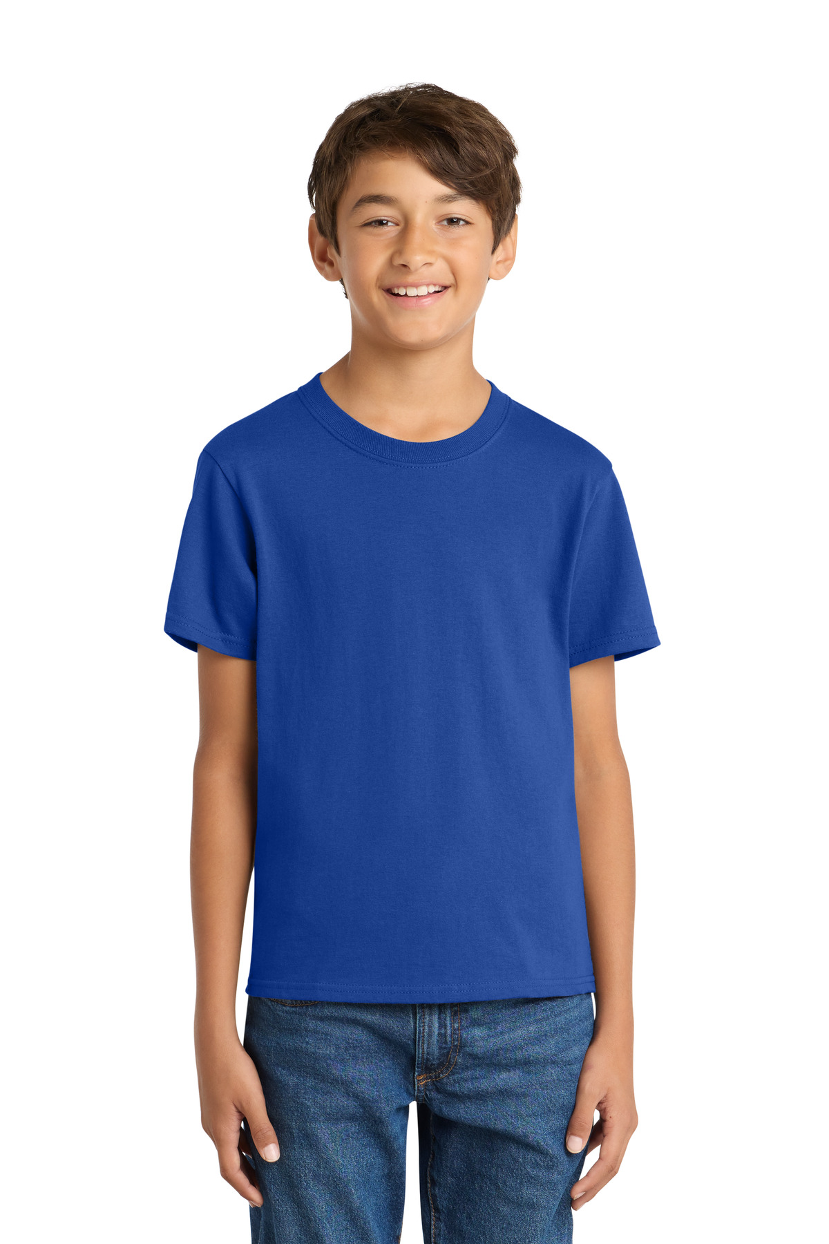 Port & Co Youth Core Cotton Tee. PC54Y 290