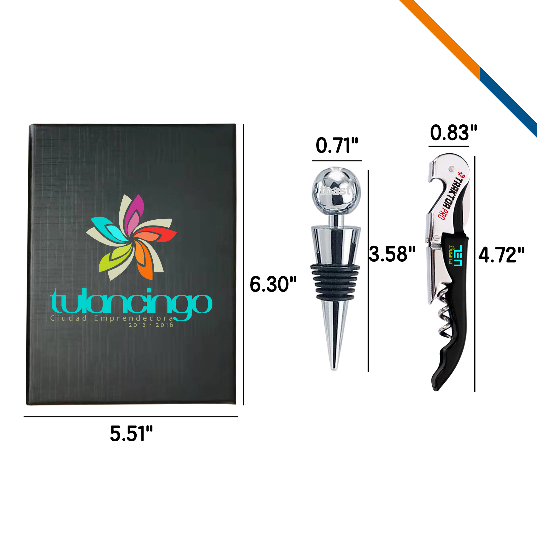 Rikor Wine Opener Set 4