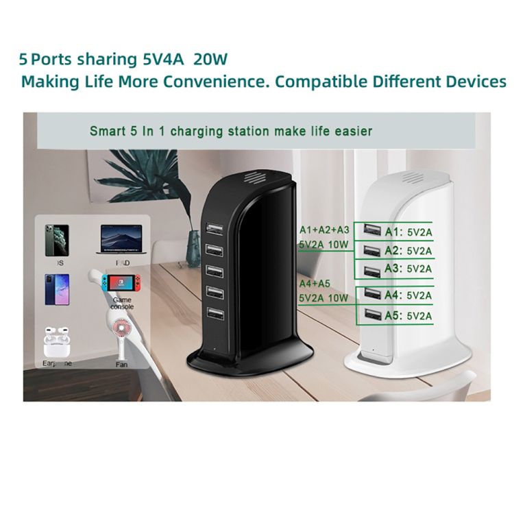 Charging Station for Multiple Devices 2