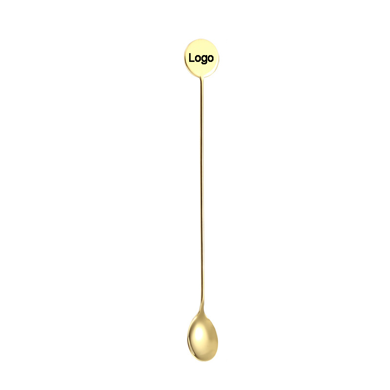 Stainless Steel Cocktail Swizzle Stick Beverage Coffee Stirrers 2