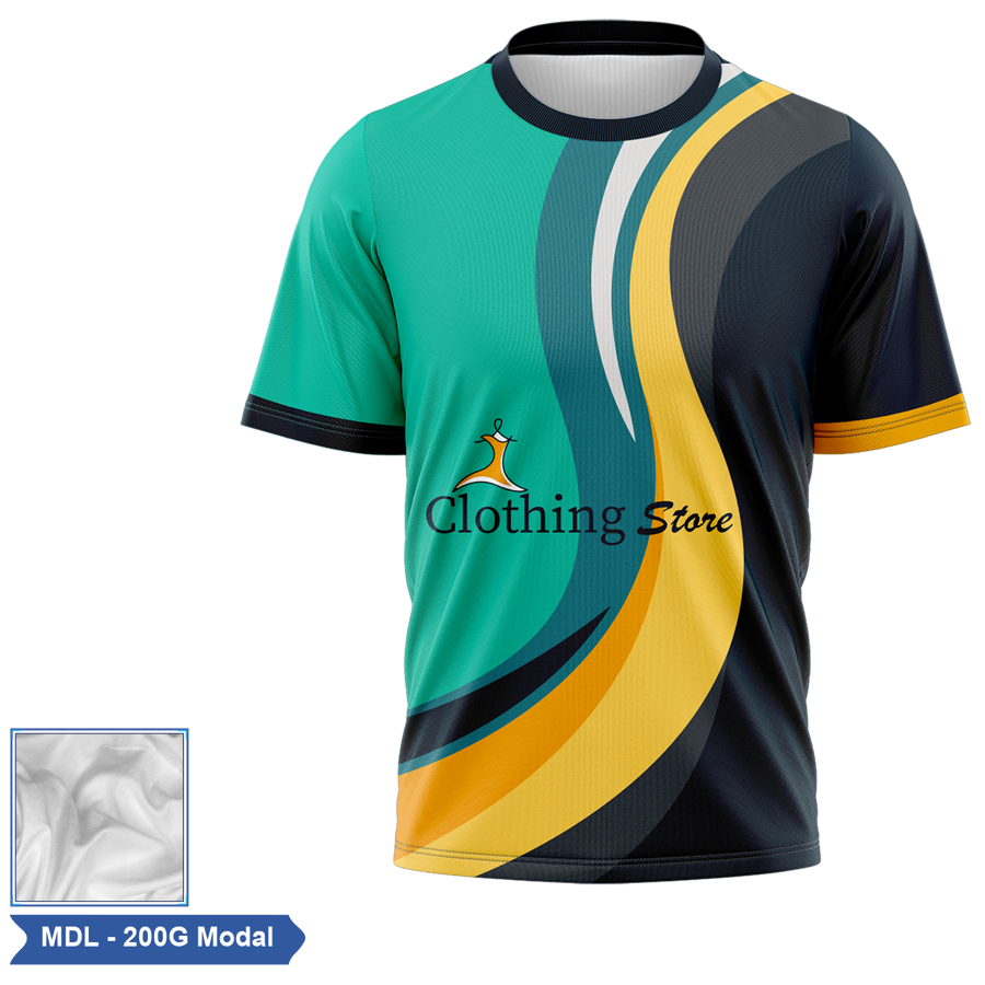 Unisex & Kids Sublimation Modal Short Sleeve Tee - Economy 3