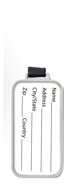 Signature Metal Bag Tag 2