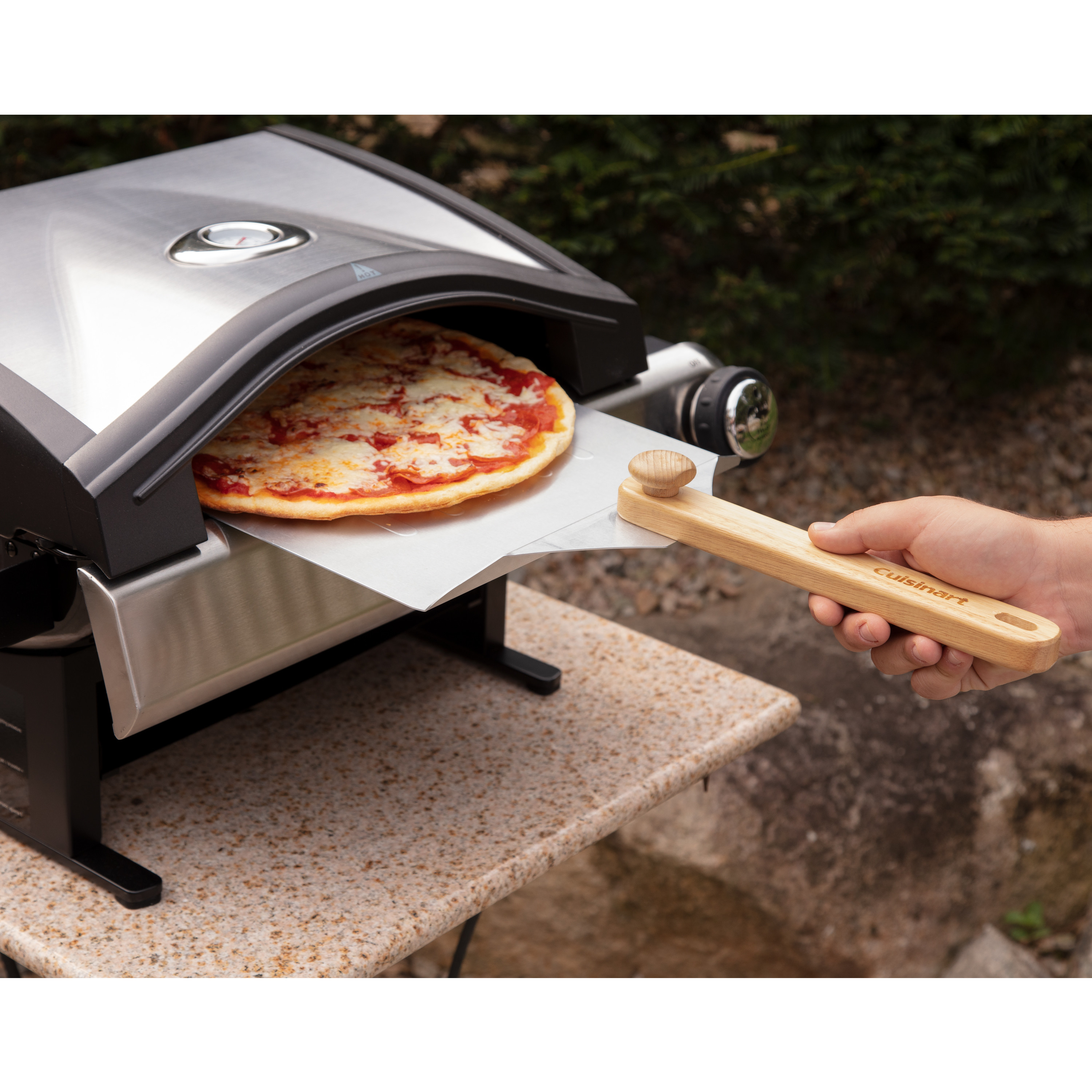 Cuisinart Outdoors® 12" Aluminum Pizza Peel 7