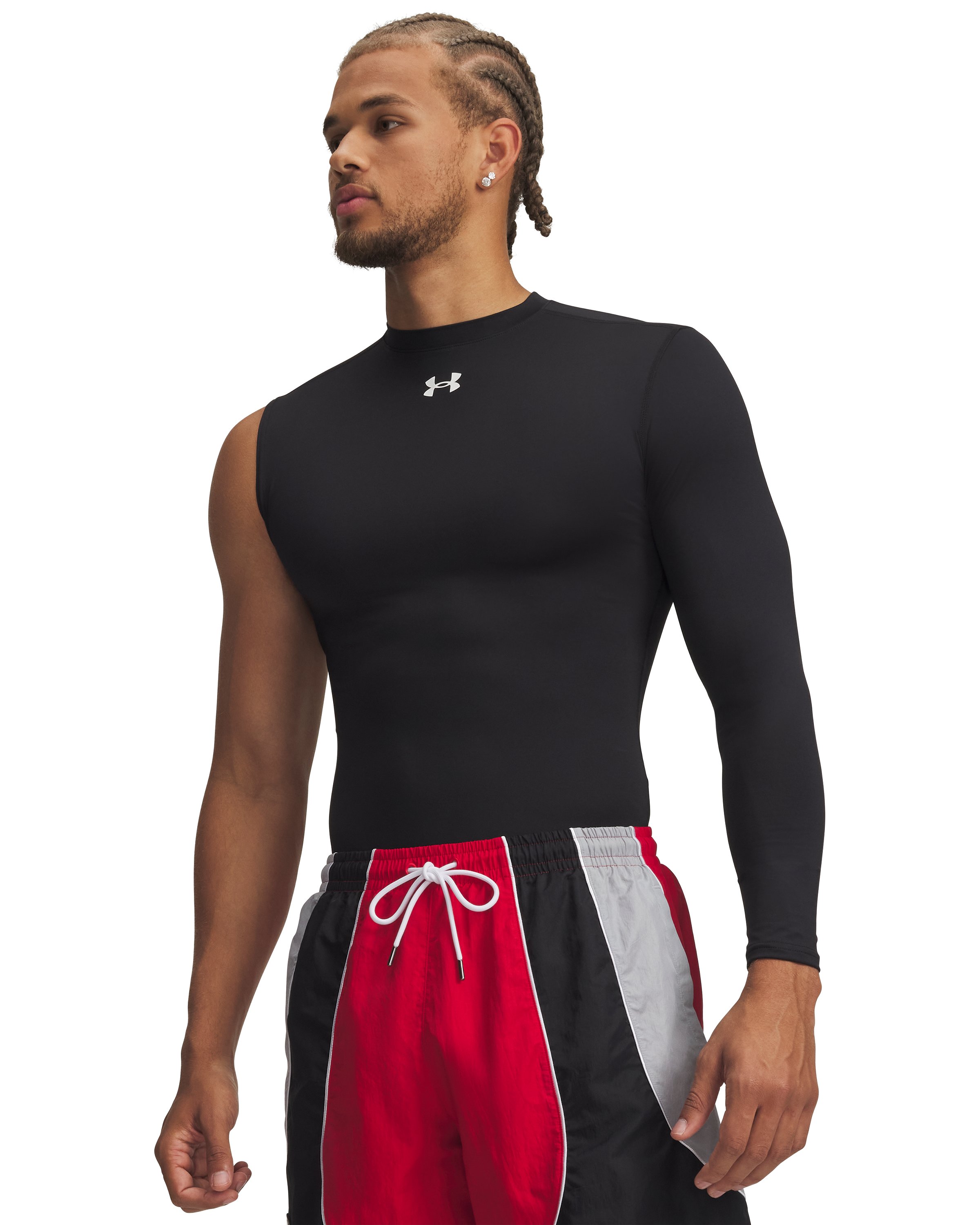 HeatGear Asymmetrical Left Men's Long Sleeve 4