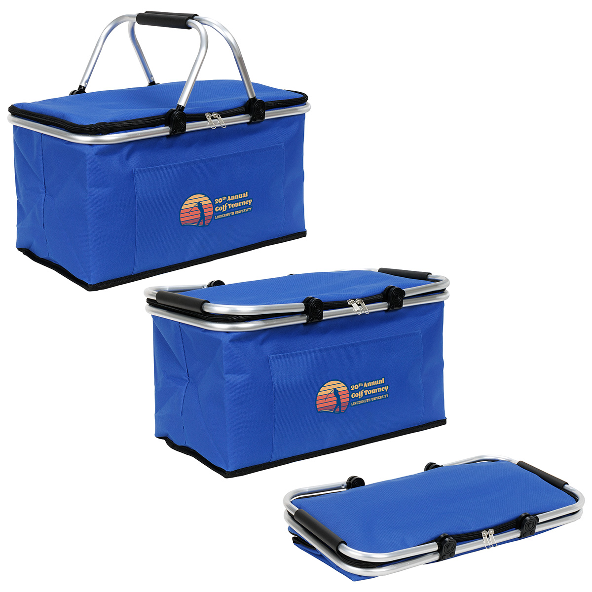 Jamboree Insulated Hard Frame Picnic Basket 11