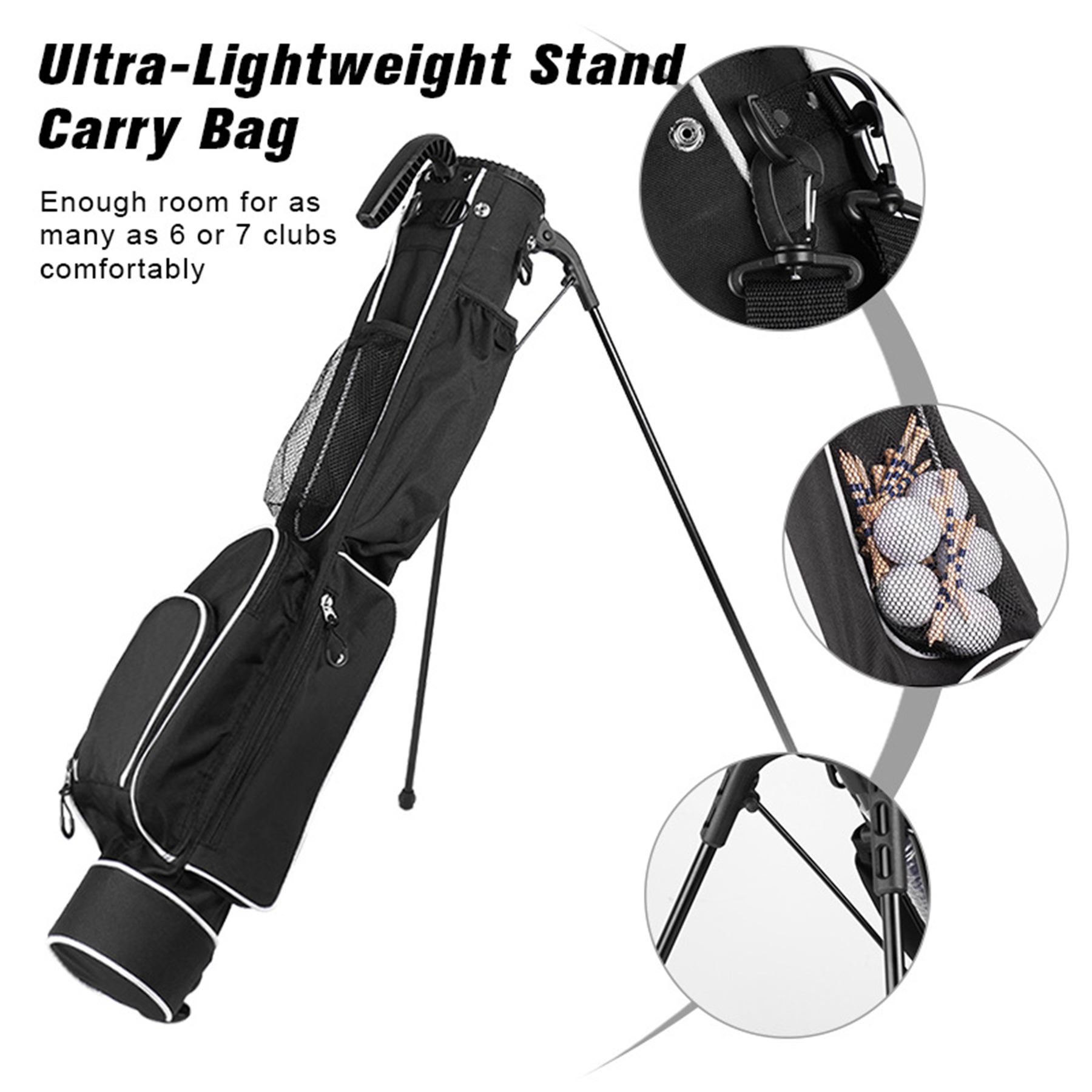 Waterproof Protable Golf Club Bags 3