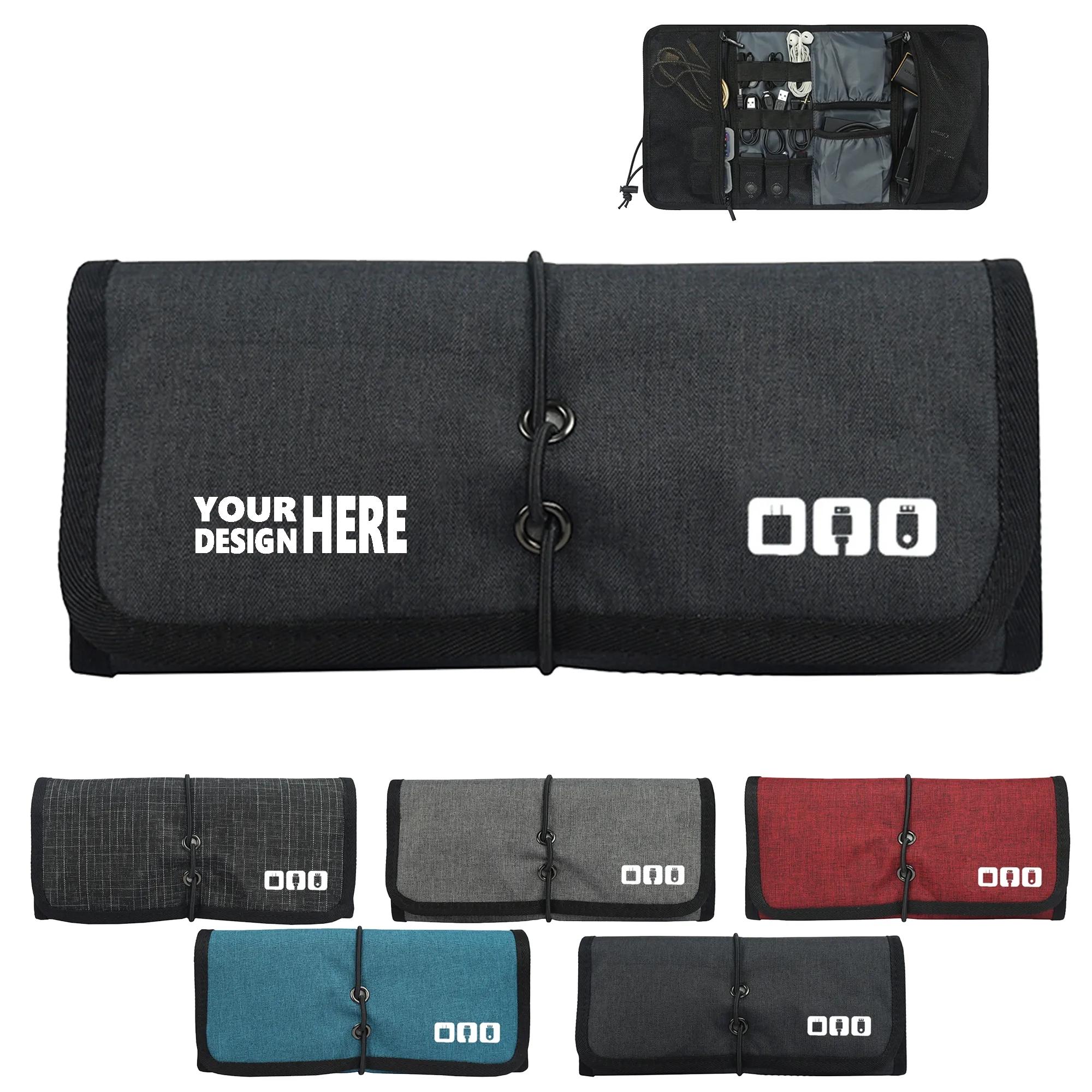 Roll-up Electronics Organiser