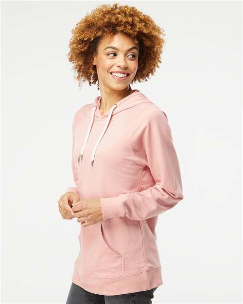 Unisex Icon Lightweight Loopback Terry Hooded Sweatshirt - SS1000 68