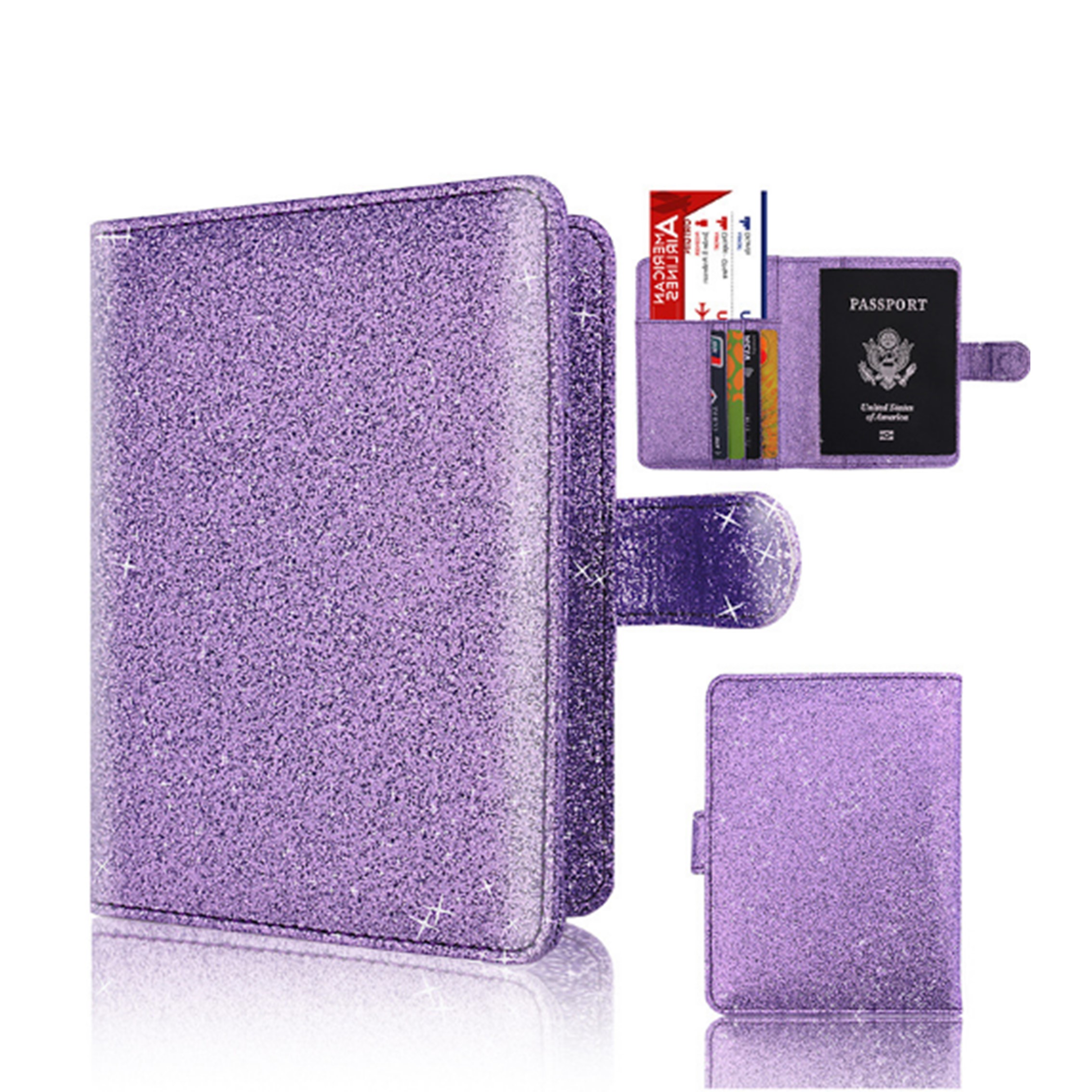 Leather Card Case Travel Accessories for Women & Men 5