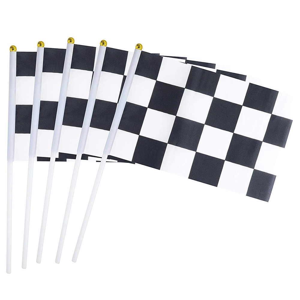 Hand Held Flag With Plastic Sticks For Festival 1