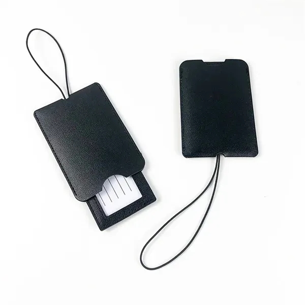 PU Leather Luggage Tag 4