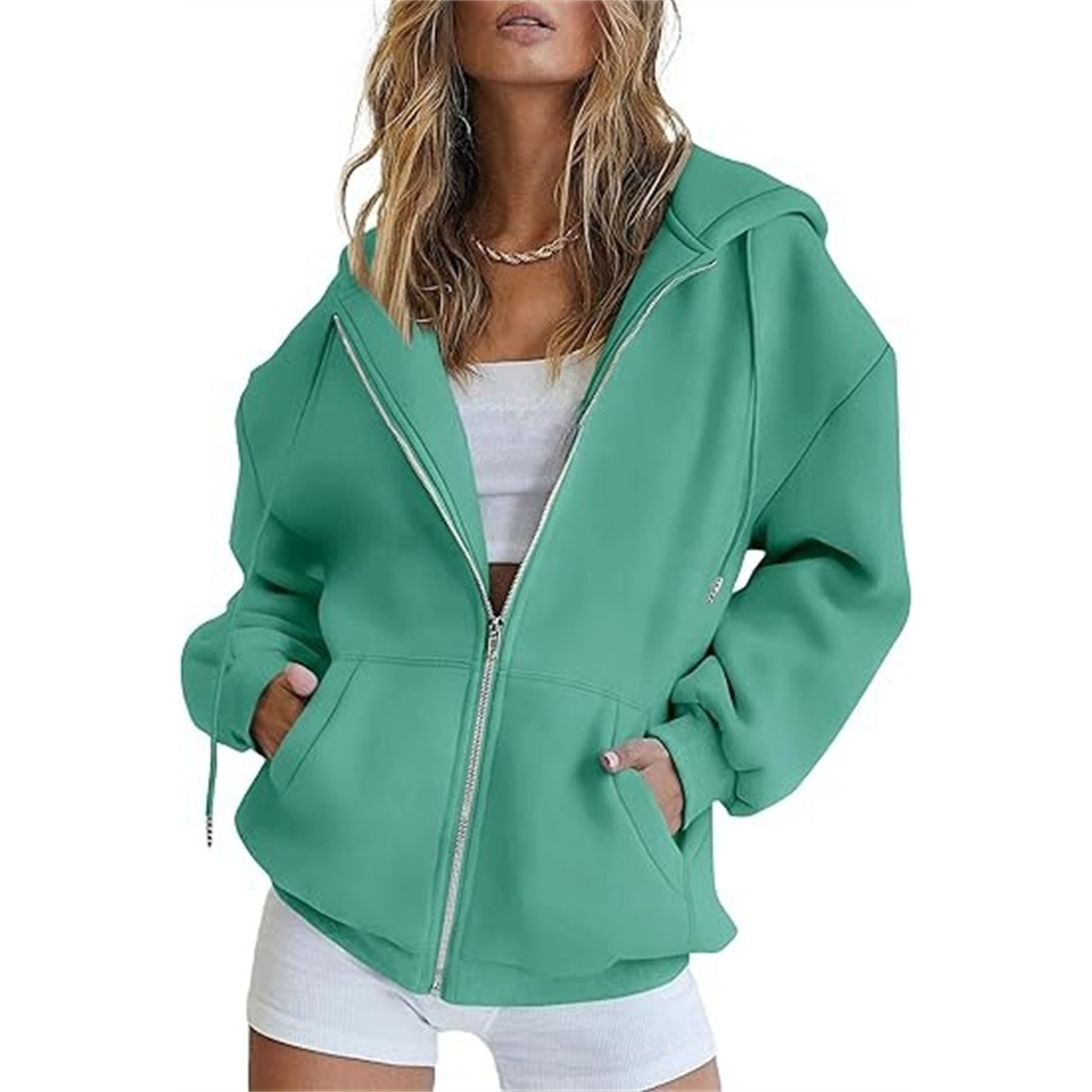 Women's Hoodies Casual Long Sleeve Track Jacket 2