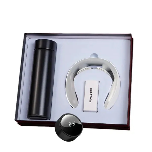 Business Gift Set - 2Pcs Tumbler & Massage Device 2