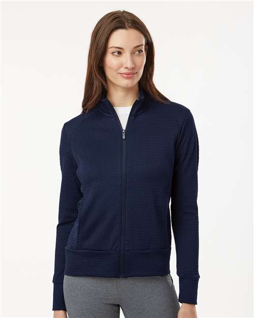 Women's Ultimate365 Textured Full-Zip Jacket - A1007 20