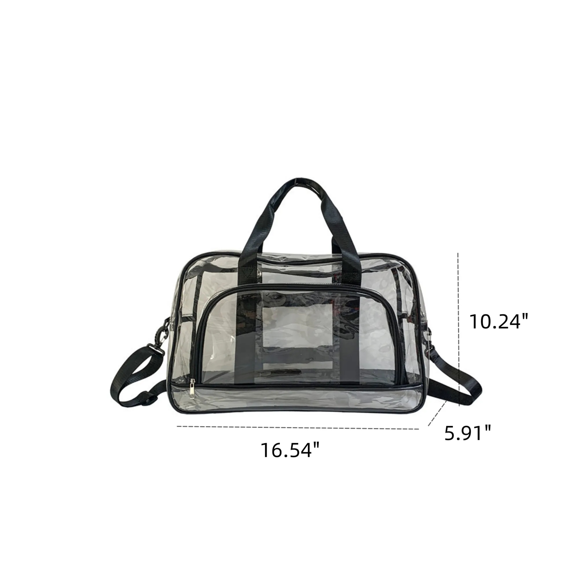 Large Clear Travel Duffle Bag 2