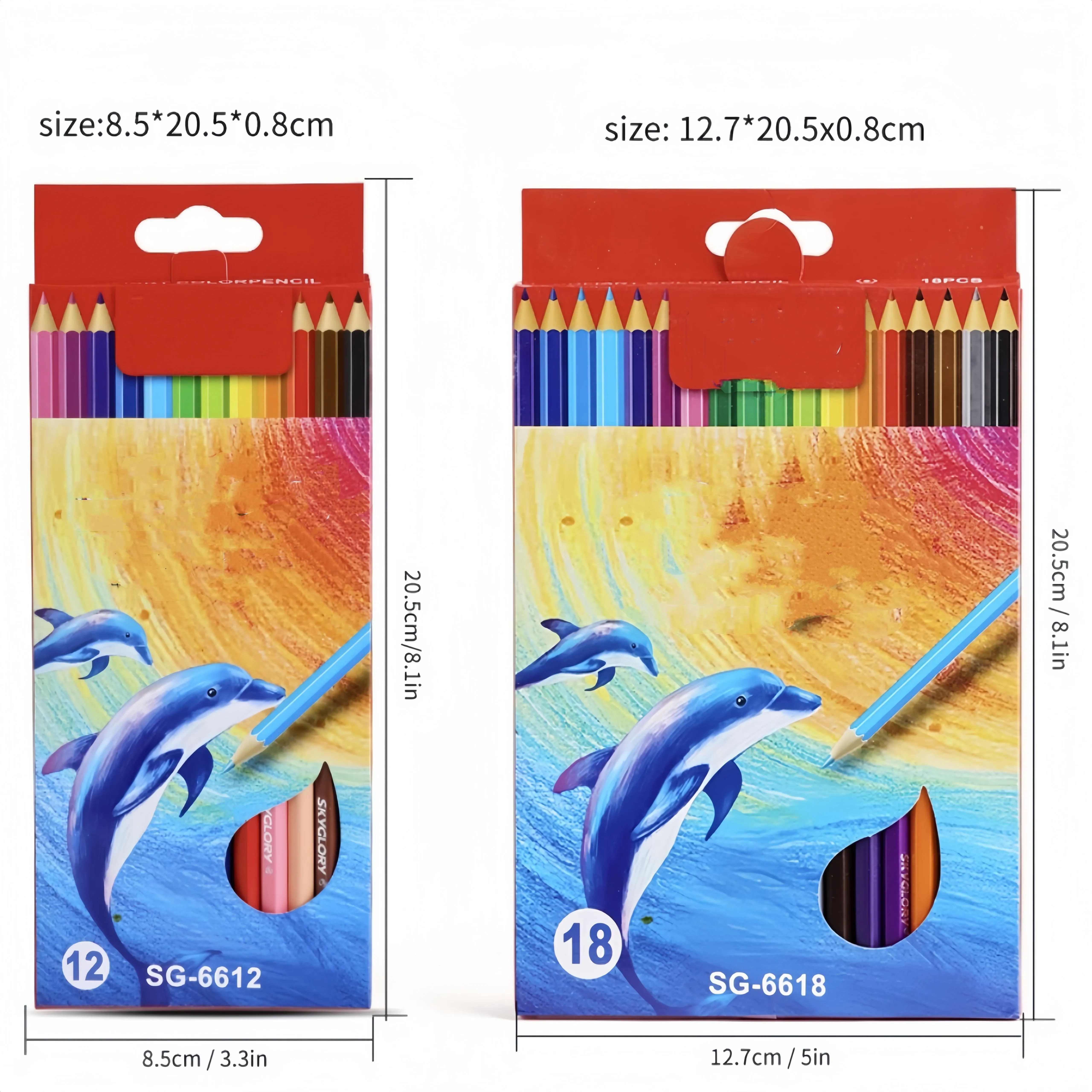 24-Piece Colored Pencil Set 2