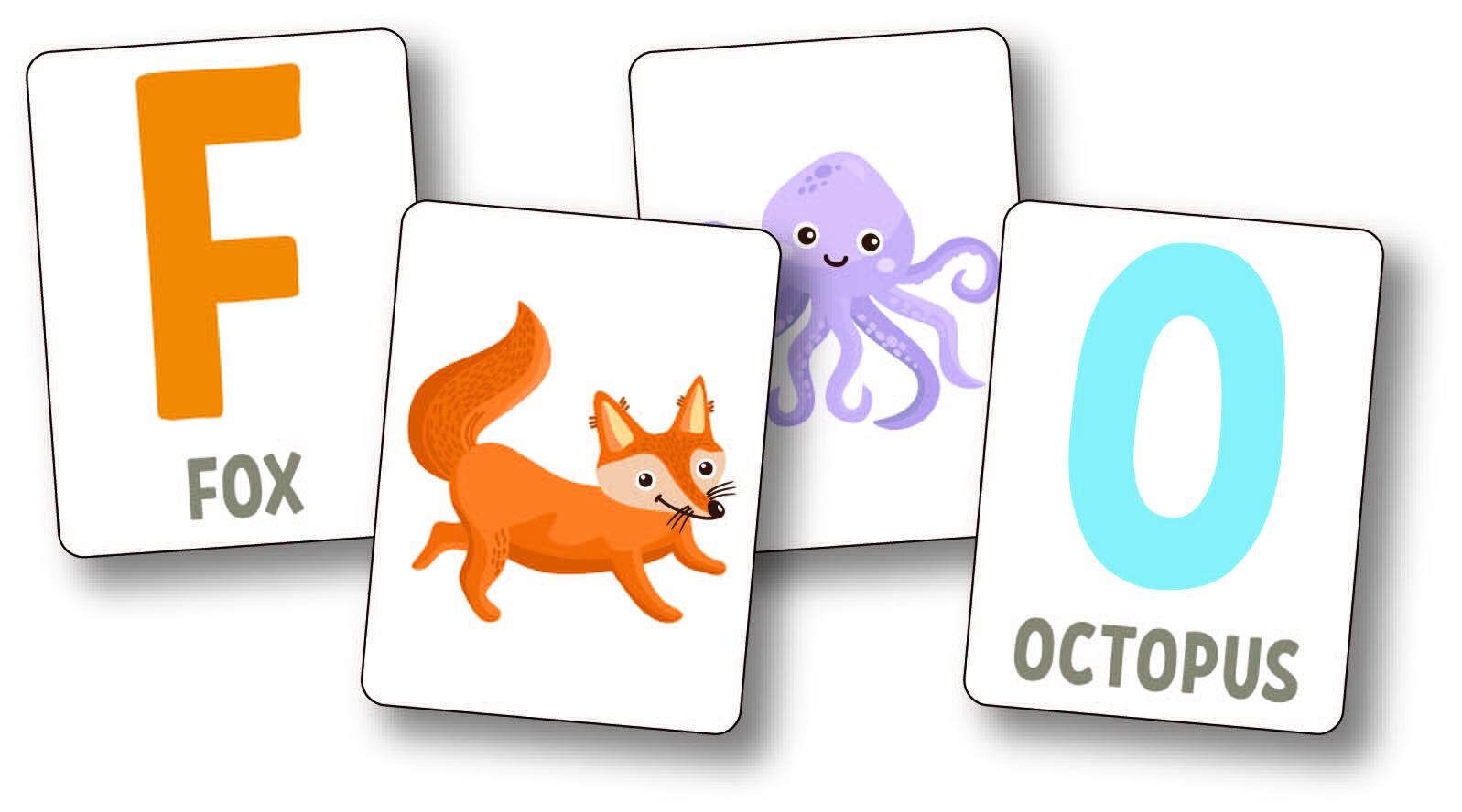 FLASH CARDS - Alphabet 4