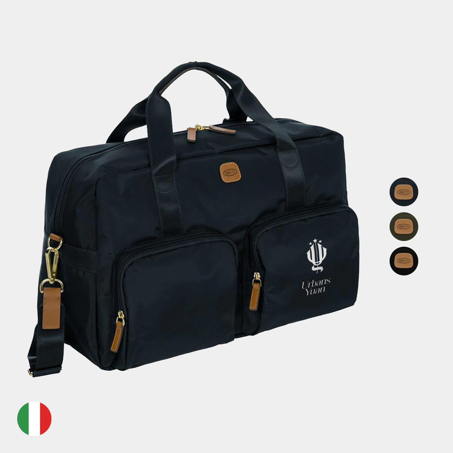 BRIC'S® X-Boarding Recycled Deluxe Duffle Bag w/ Pockets 3