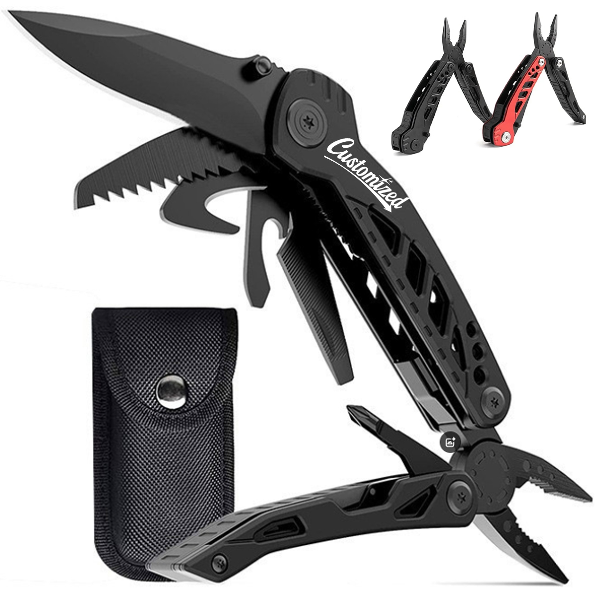 Multi Function Pocket Knife with Pliers Tools 5