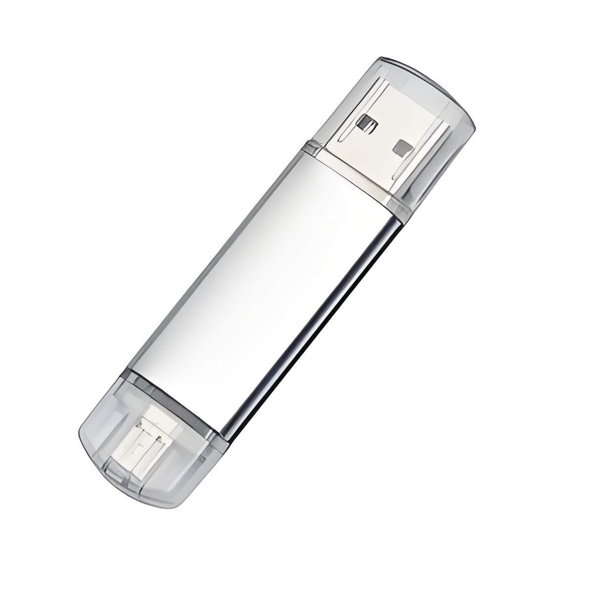 Metal 2 In 1 OTG USB Flash Drive (1GB) 1