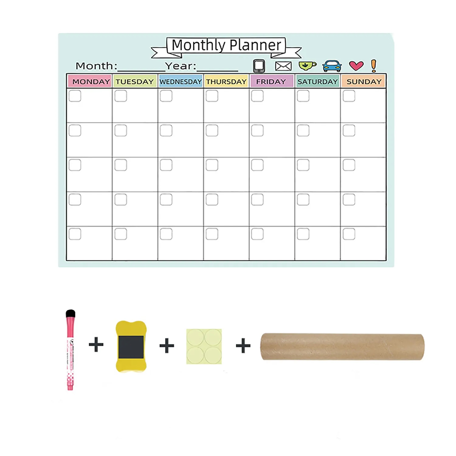 Memo Magnet Dry Erase 2