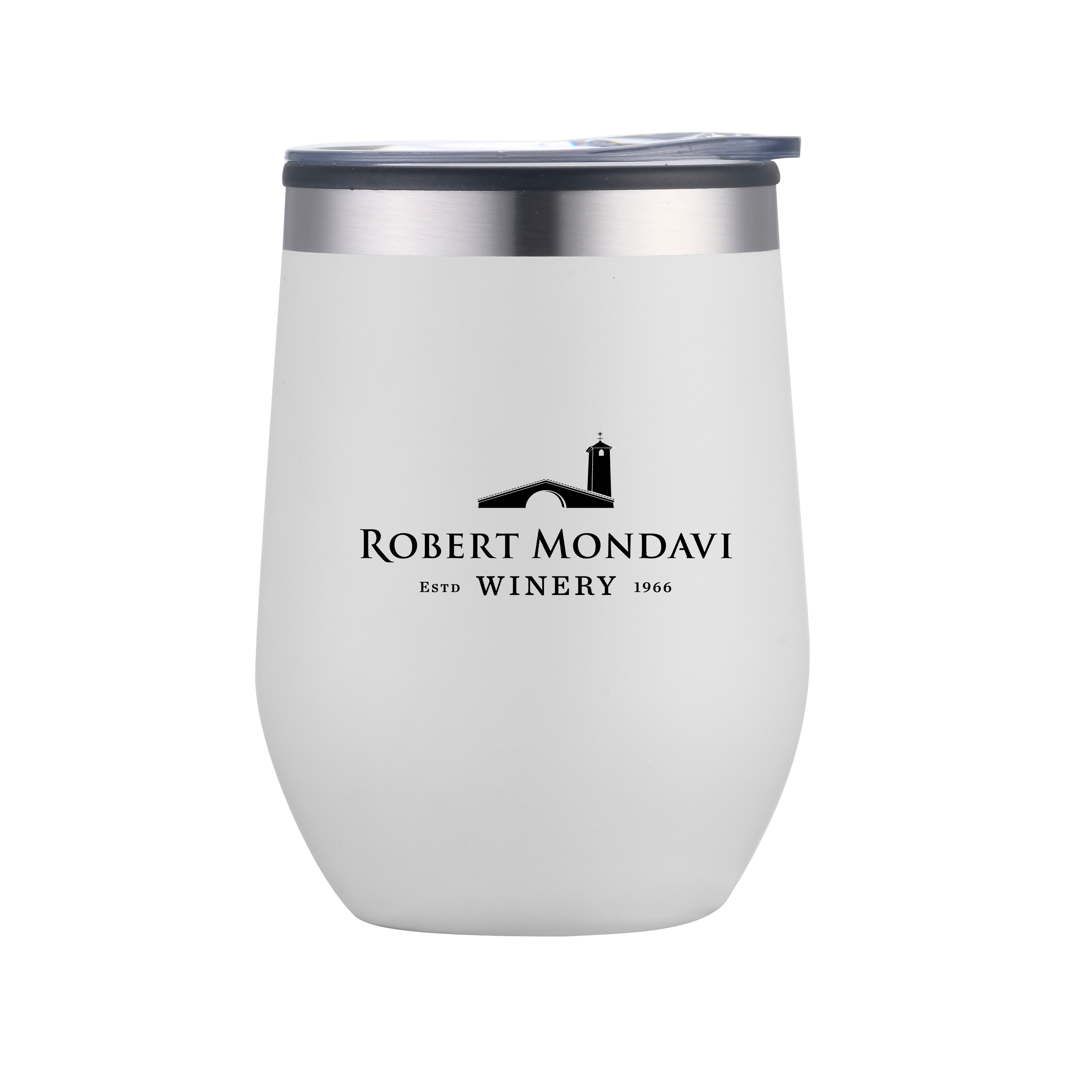 Vineyard-II 12 Oz. Stemless Wine Glass Tumblers 1