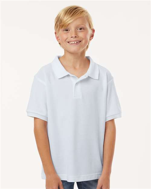 Youth Pique Polo - 62800Y 65