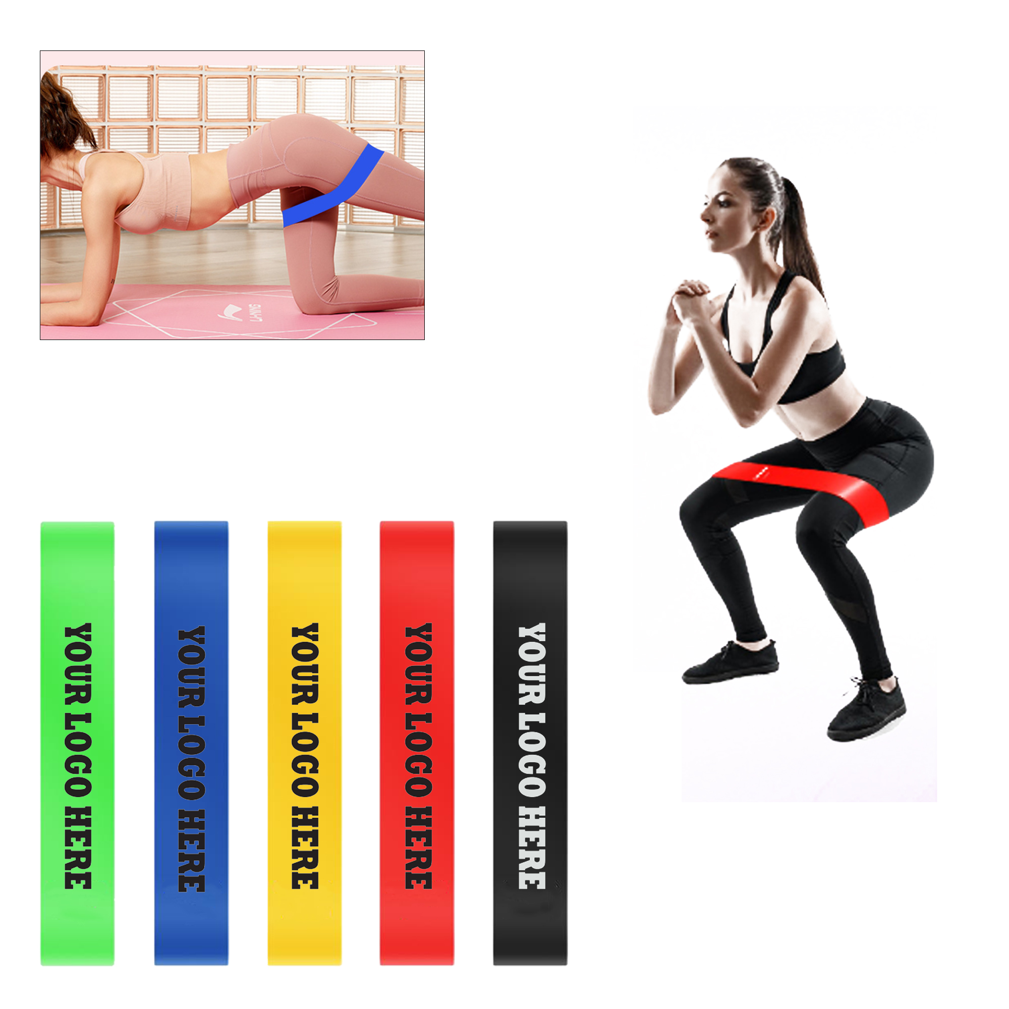 TPE Yoga Fitness Resistance Band 3