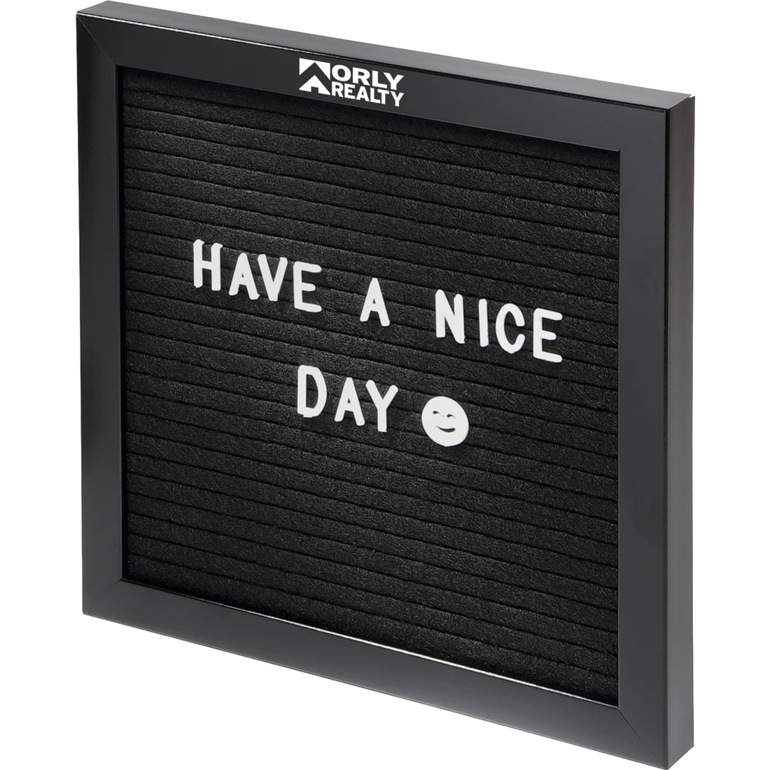 Felt Board with Letters 24