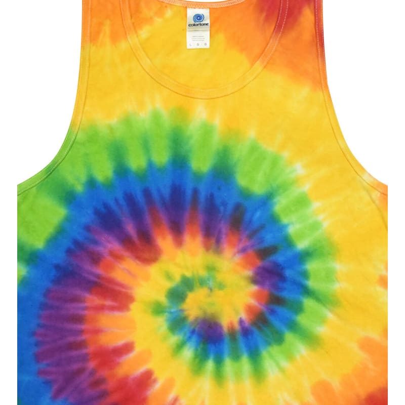 Tie-Dye Adult 5.4 Oz. 100% Cotton Tank Top 12