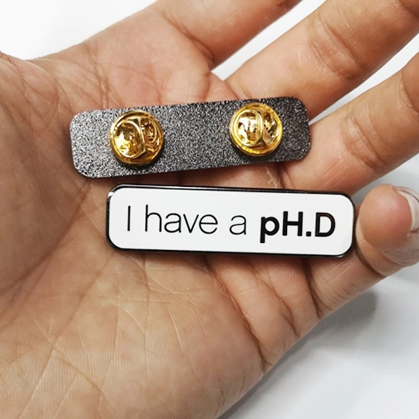 Rectangle Lapel Pin 4
